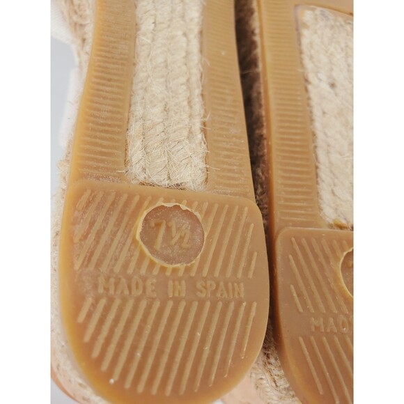 Tory Burch Peep Toe Cork Wedge Sandals Size 7.5 - Picture 12 of 12